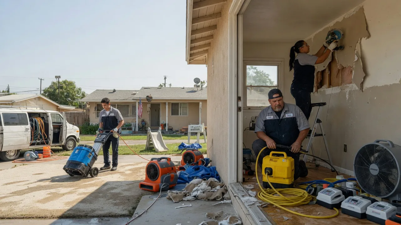 Water Damage Restoration in Marysville, CA near me